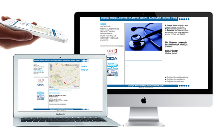 Disseny i programació web del Centre Mèdic Googol Medical Centre